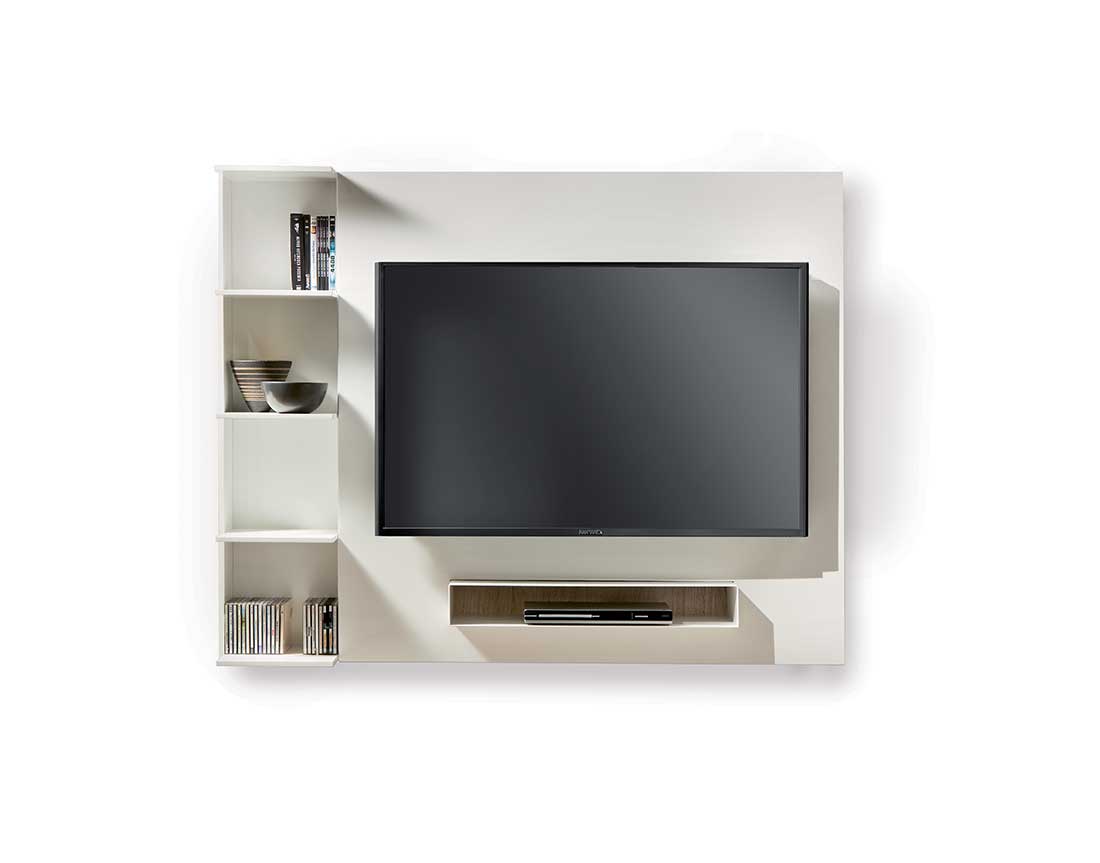 Ghost-porta-tv-orientabile-e-libreria | Ghost-adjustable-tv-stand-and-bookcase