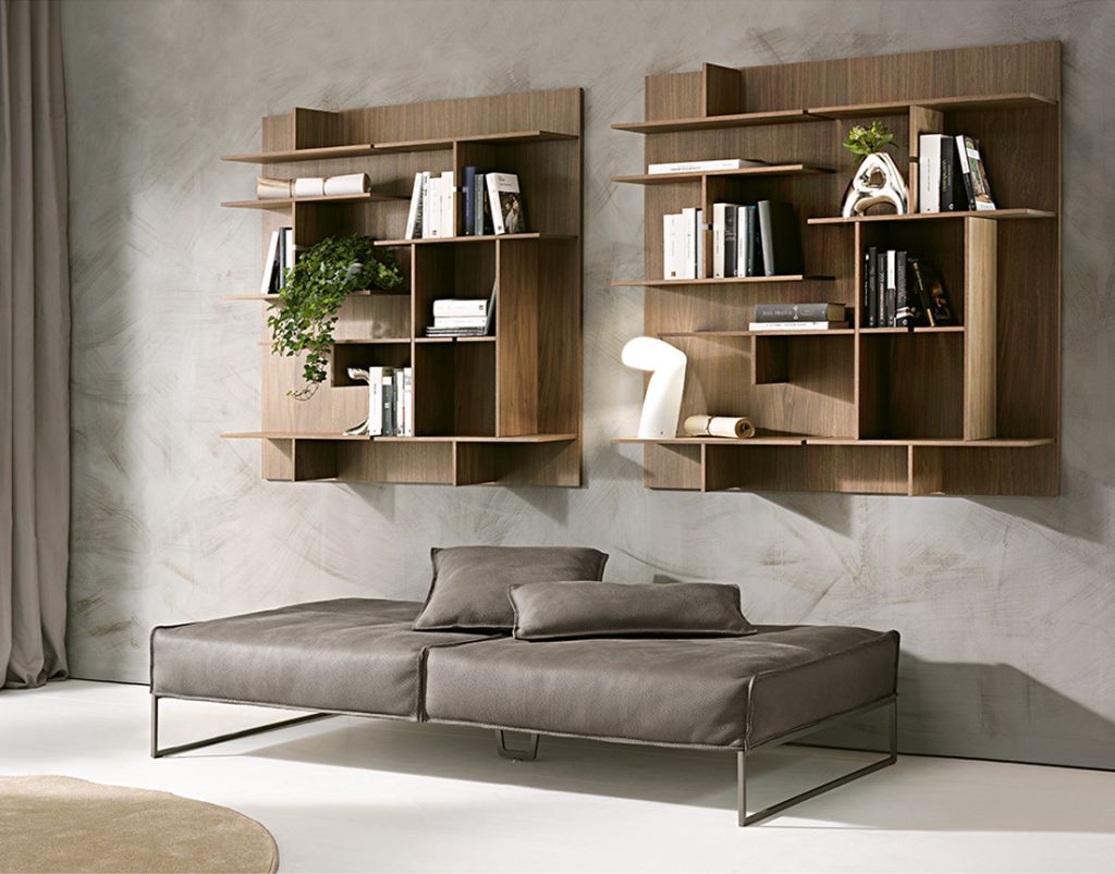maze, bookcase with modern desing